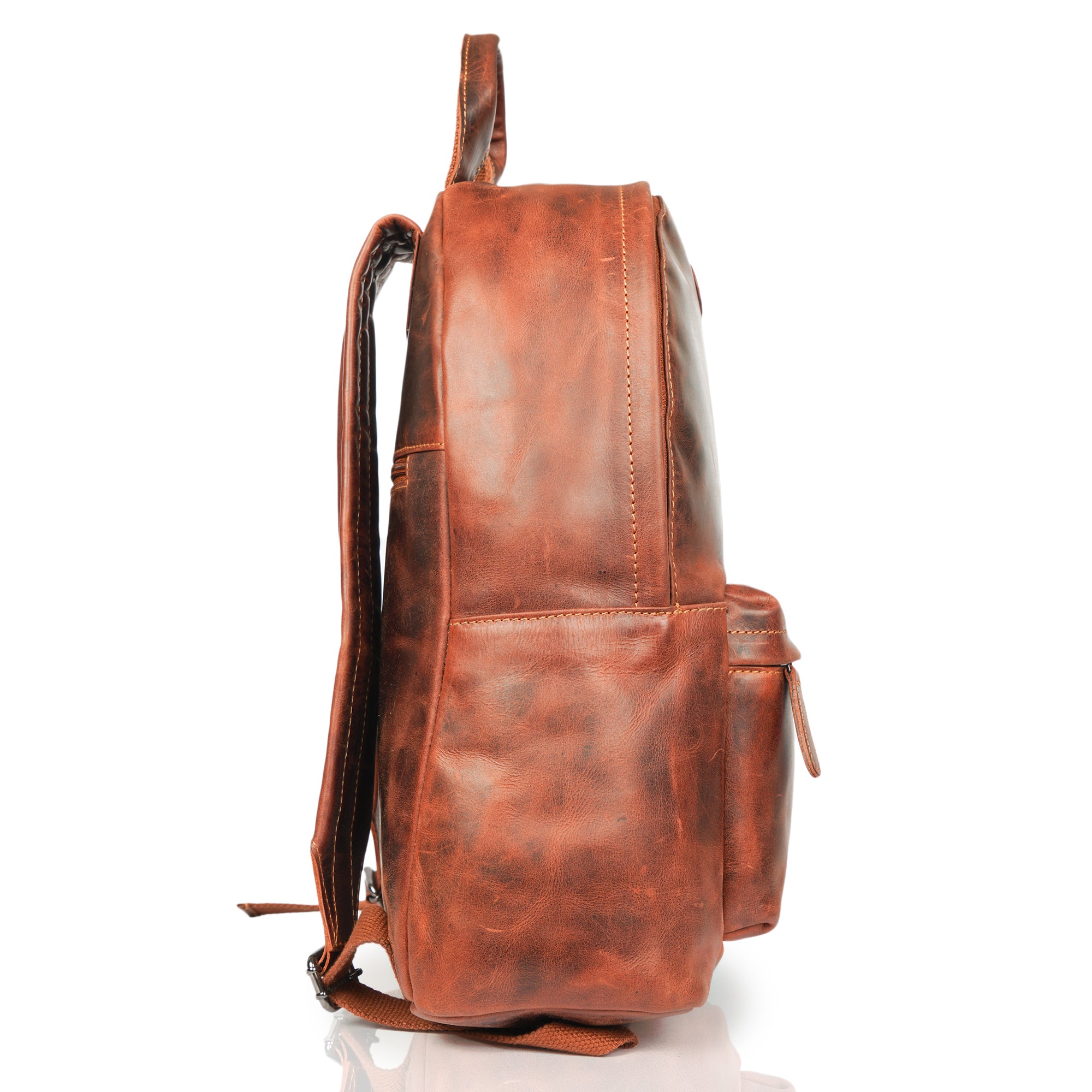 Garth Backpack Chestnut - Minori Leather