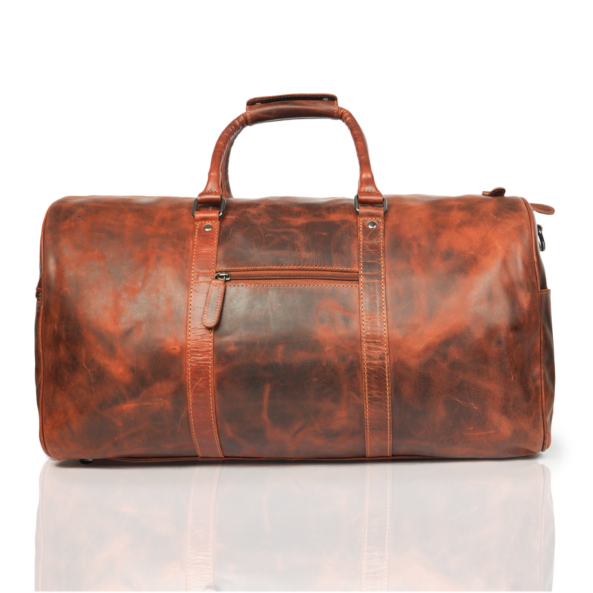 Jackson Weekender Chestnut - Minori Leather