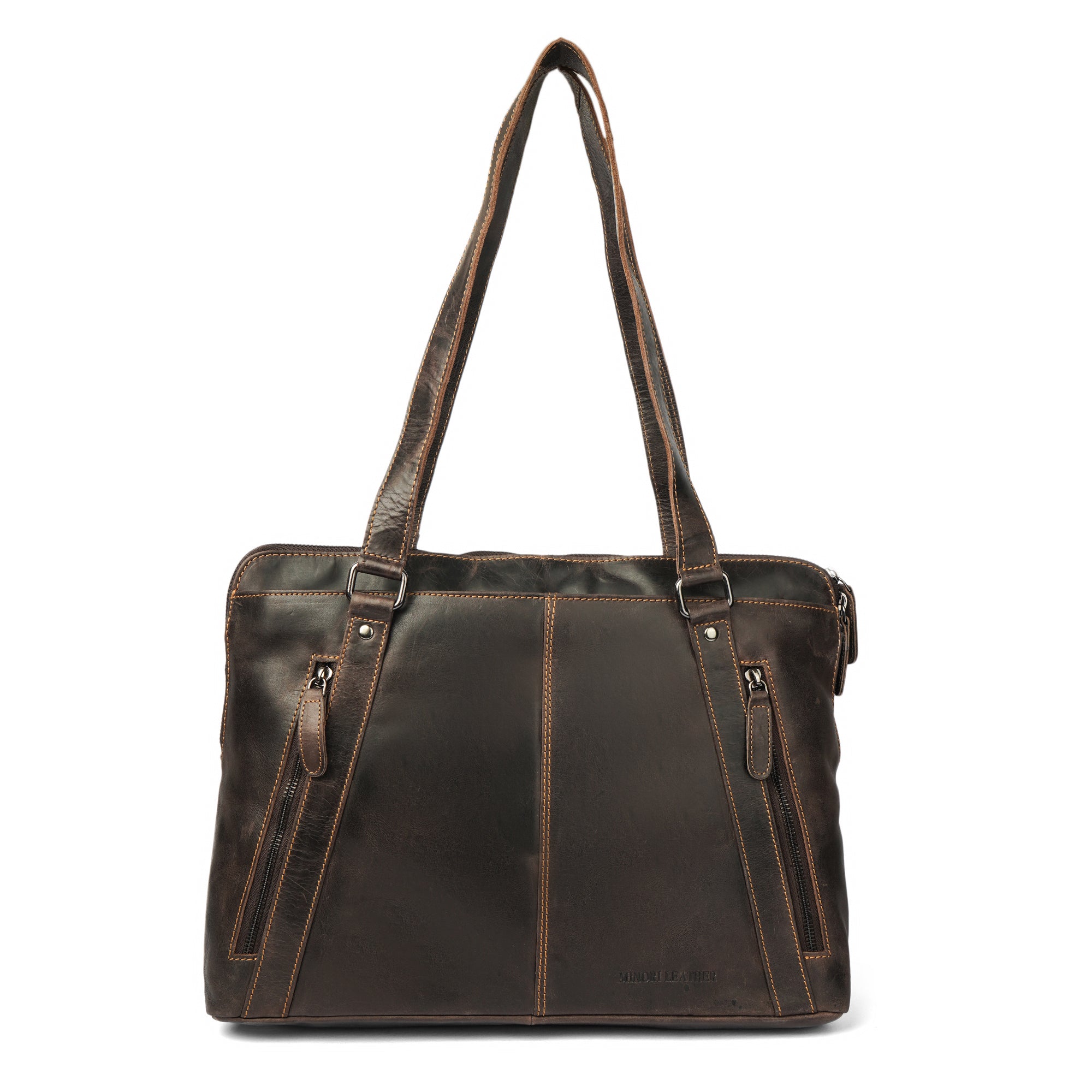 Camille Laptop Tote in Chestnut – Everyday Leather Bag | Minori Camille Laptop Tote in Chestnut – Everyday Leather Bag | Minori