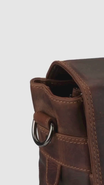 Video Showing Minori leather briefcase
